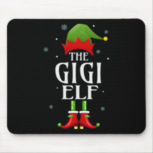 Gigi Elf Xmas Matching Family Group - kerstdeel Muismat