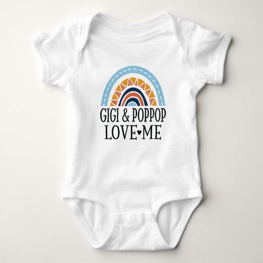 Gigi en Pop Love Me Regenbow Romper (Voorkant)