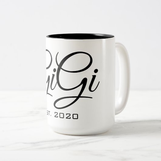 Gigi est 2020 Mug (Devant droit)