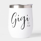 Gigi Établi Script Noir (Gauche)