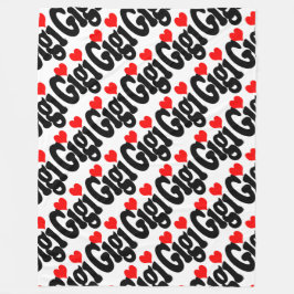 Gigi Fleece Blanket Deken