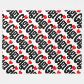 Gigi Fleece Blanket Deken (Voorkant (Horizontaal))