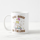 Gigi Goose On The Loose Funny Birthday Matching Fa Koffiemok (Links)