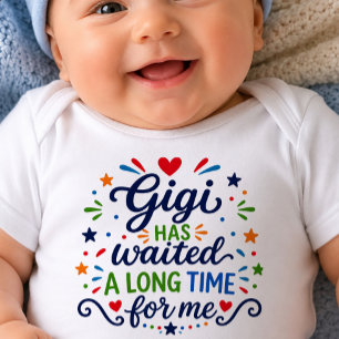 Gigi heeft lang gewacht Baby Body Romper