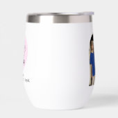 Gigi Hey Belle bouteille d'eau de la famille rose (Gauche)