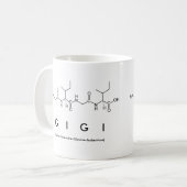 Gigi peptide nom mug (Devant gauche)