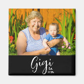 Gigi Photo Cadeau Magnet Established (Devant)