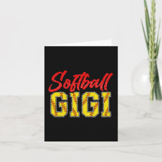 Gigi Retro Groovy Loud Trots Sport Game Catcher Kaart