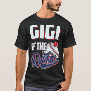 Gigi Rookie 1 Years old Team 1st Birthday Baseb T-shirt