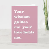 Gigi Sagesse Amour Me Guide Carte Sincère (Devant)