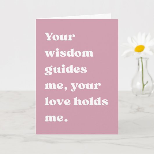 Gigi Sagesse Amour Me Guide Carte Sincère (Petite plante)