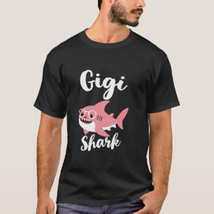 Gigi Shark Moederdag Oma Grappig T-shirt