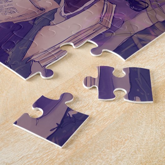 Gigi, Sharm et puzzle de sorbe (Côté)