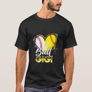 Gigi van beide honkbal softbal sport matching fami t-shirt