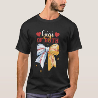 Gigi Van Both Honkbal Softbal Coquette Strikers Mo T-shirt