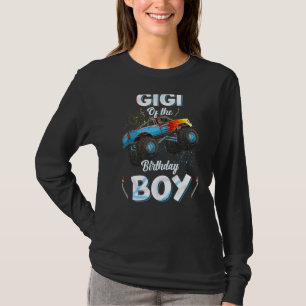 Gigi Van De Verjaardags Jongen Monster Truck Dag V T-shirt