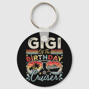 Gigi van de verjaardagscruiser vakantiecirkel sleutelhanger