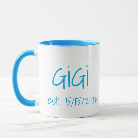 Gigi Vastgestelde datum Mok (Links)
