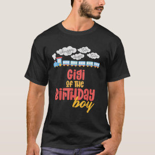 Gigi Verjaardag Jongen Train Ik ben 2 jaar oude Ch T-shirt
