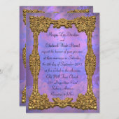 Gigifarah Gala officiële uitnodiging tot huwelijk (Voorkant / Achterkant)