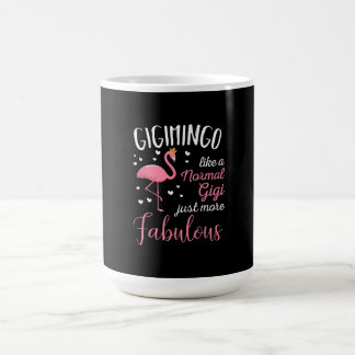 Gigimingo Pink Flamingo Gigi Funny Grandma Koffiemok