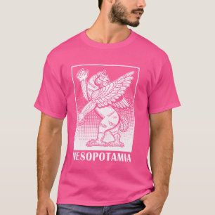 Giglamesh Assyrië Iran eeuwenoude occulte mesopota T-shirt