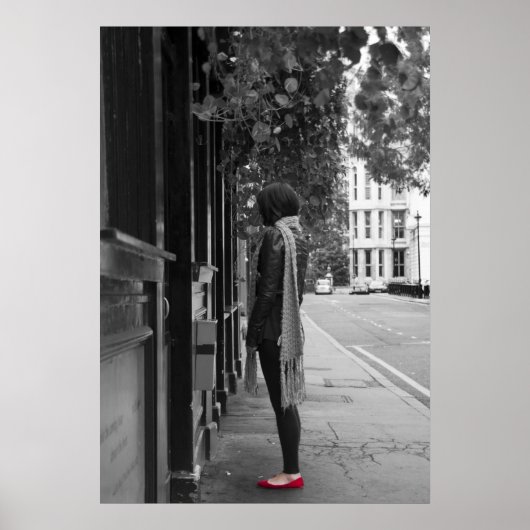 Gigreerde pauze poster (Voorkant)