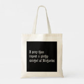 Gij krijgt een stapel Richards Funny Medieval. Tote Bag (Achterkant)