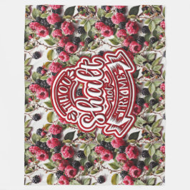 Gij zult mij niet grappig proberen fleece deken