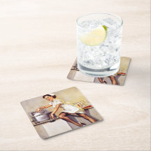 Gil Elvgren Retro Verpleegster Pin Up Meisje