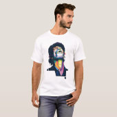 Gil Scott Heron Pop Art WPAP T-shirt (Voorkant volledig)