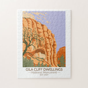 Gila Cliff Dwellings National Monument New Mexico Legpuzzel