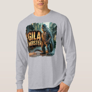 Gila Mobster Fotografisch Combo Wezen Grappig T-shirt