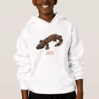 Gila monster cartoon illustratie
