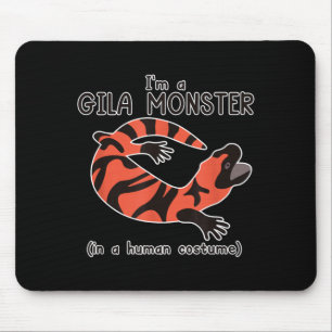 Gila Monster Kostuum Grappige Halloween Grafiek Muismat