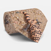 Gila Monster Mannen Stropdas (Opgerold)