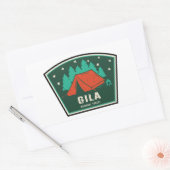 Gila National Forest Camping Rechthoekige Sticker (Envelop)