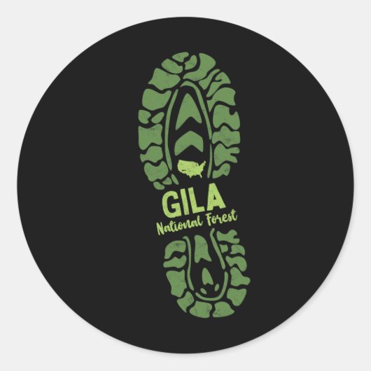 Gila National Forest New Mexico Nm Wilderness Vaca Ronde Sticker (Voorkant)