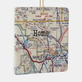 Gila National Forest Silver City Kerstmenormense Keramisch Ornament (Rechts)