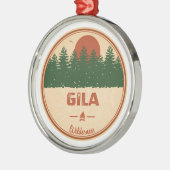 Gila Wilderness New Mexico Metalen Ornament (Links)