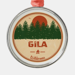 Gila Wilderness New Mexico Metalen Ornament