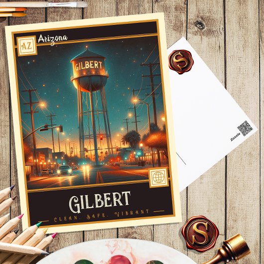 Gilbert, Arizona |  BRIEFKAART