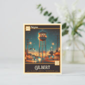 Gilbert, Arizona | Carte postale Vintage (Debout devant)