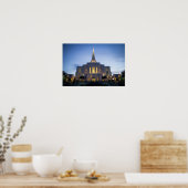Gilbert Arizona LDS Temple Poster (Cuisine)