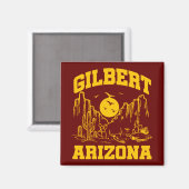 Gilbert, Arizona Magneet (Voorkant / Achterkant)