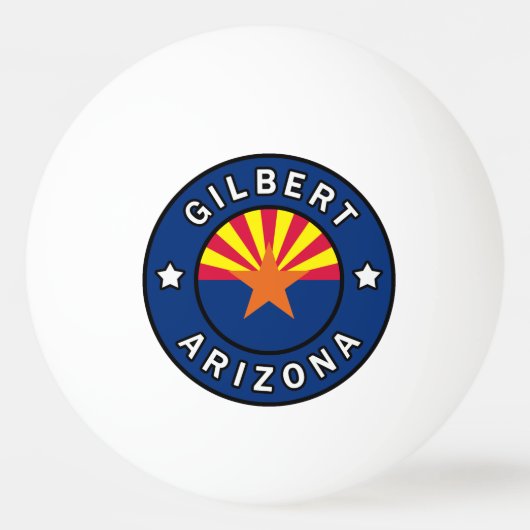 Gilbert Arizona Pingpongballen (Voorkant)
