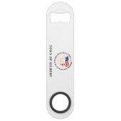 Gilbert (Arizona) Stadsvlag Speed Flessenopener (Voorkant)