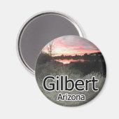 Gilbert Arizona Zonnemagneet Magneet (Voorkant / Achterkant)