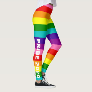 Gilbert Baker Gay Pride Flag Leggings