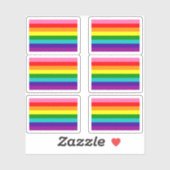 Gilbert Baker Pride Flag Sticker Pack (Vel)